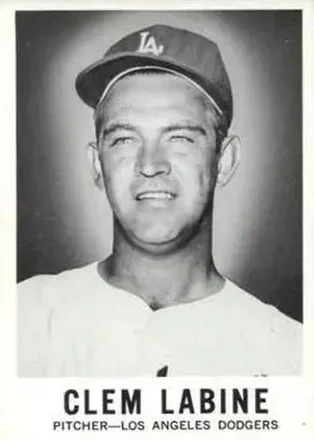 1960 Leaf #60 - Clem Labine - Los Angeles Dodgers