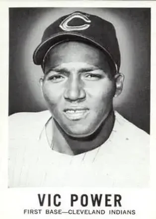 1960 Leaf #65 - Vic Power - Cleveland Indians