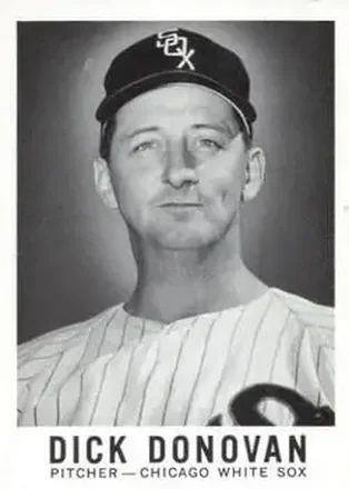 1960 Leaf #72 - Dick Donovan - Chicago White Sox