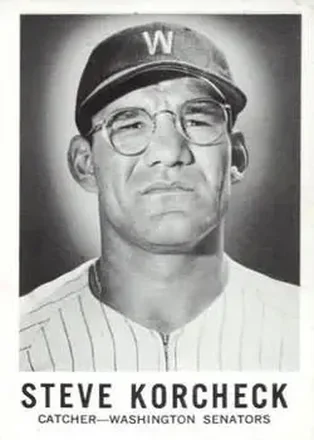 1960 Leaf #79 - Steve Korcheck - Washington Senators