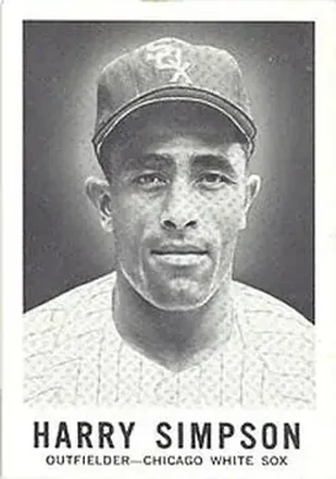 1960 Leaf #81 - Harry Simpson - Chicago White Sox