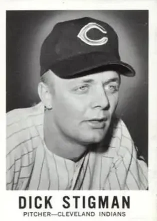 1960 Leaf #85 - Dick Stigman - Cleveland Indians