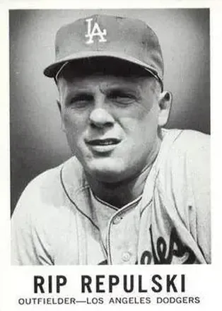 1960 Leaf #86 - Rip Repulski - Los Angeles Dodgers
