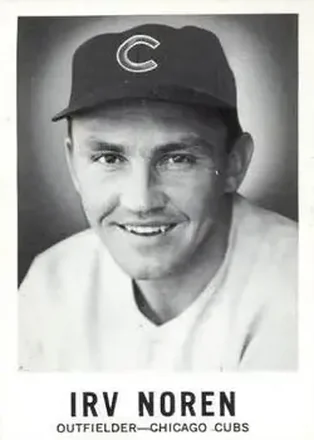1960 Leaf #101 - Irv Noren - Chicago Cubs