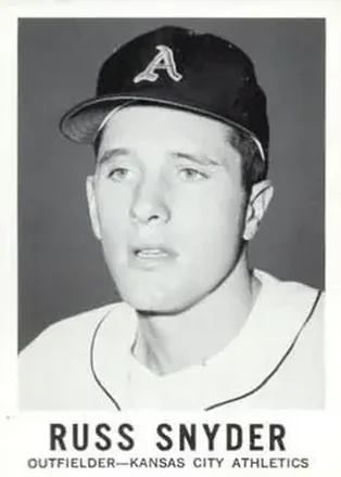 1960 Leaf #102 - Russ Snyder - Kansas City Athletics