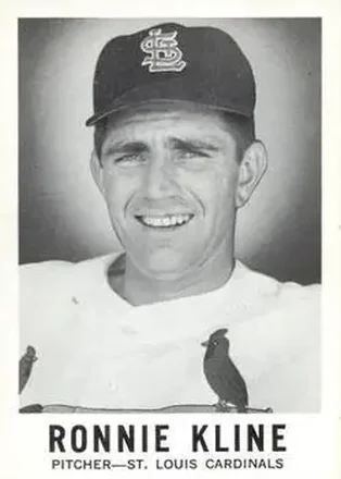 1960 Leaf #105 - Ronnie Kline - St. Louis Cardinals