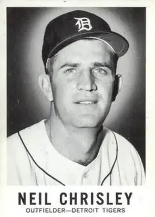 1960 Leaf #117 - Neil Chrisley - Detroit Tigers