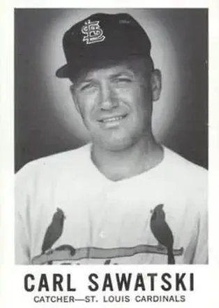 1960 Leaf #120 - Carl Sawatski - St. Louis Cardinals