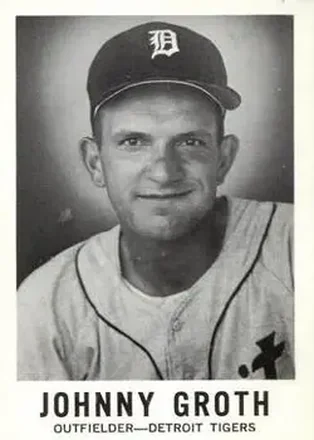 1960 Leaf #133 - Johnny Groth - Detroit Tigers
