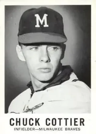 1960 Leaf #138 - Chuck Cottier - Milwaukee Braves