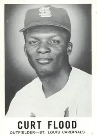 1960 Leaf #141 - Curt Flood - St. Louis Cardinals