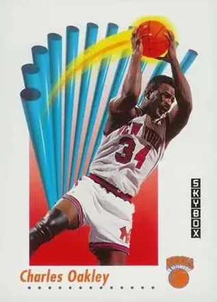 1991-92 SkyBox #192 - Charles Oakley - New York Knicks