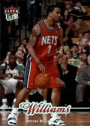 2007-08 Ultra #117 - Marcus Williams - New Jersey Nets