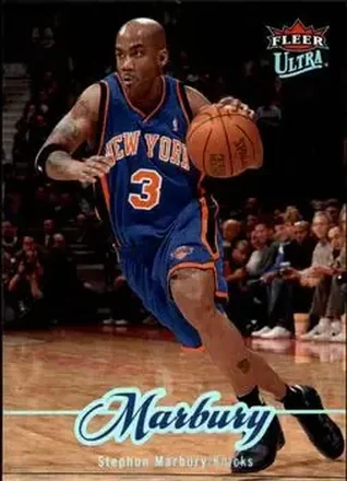 2007-08 Ultra #129 - Stephon Marbury - New York Knicks