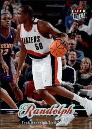 2007-08 Ultra #155 - Zach Randolph - Portland Trail Blazers