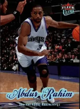 2007-08 Ultra #167 - Shareef Abdur-Rahim - Sacramento Kings
