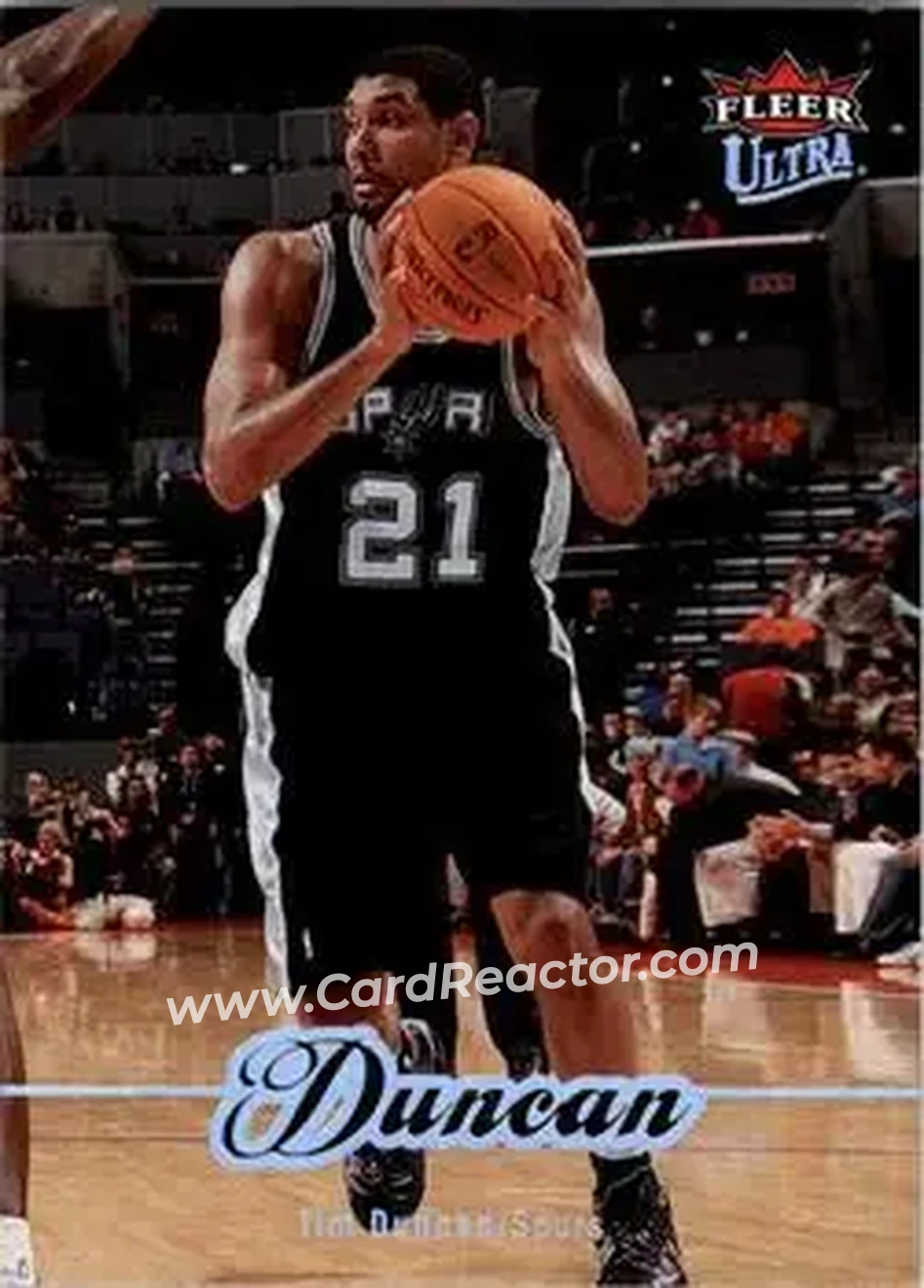 2007-08 Ultra #170 - Tim Duncan - San Antonio Spurs