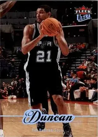 2007-08 Ultra #170 - Tim Duncan - San Antonio Spurs