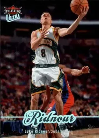2007-08 Ultra #178 - Luke Ridnour - Seattle SuperSonics