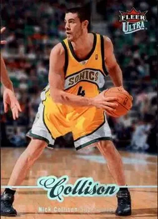 2007-08 Ultra #179 - Nick Collison - Seattle SuperSonics