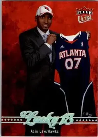 2007-08 Ultra #241 - Acie Law - Atlanta Hawks