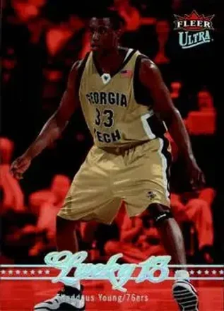 2007-08 Ultra #242 - Thaddeus Young - Philadelphia 76ers