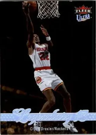 2007-08 Ultra #250 - Clyde Drexler - Houston Rockets