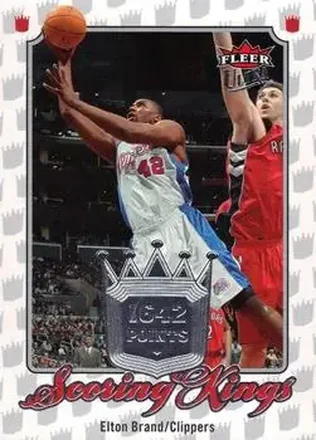 2007-08 Ultra #SK-13 - Elton Brand - Los Angeles Clippers