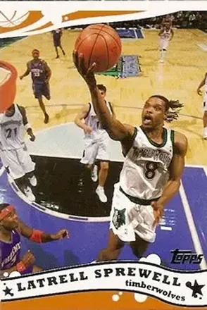 2005-06 Topps #114 - Latrell Sprewell - Minnesota Timberwolves