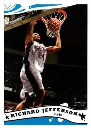 2005-06 Topps #115 - Richard Jefferson - New Jersey Nets