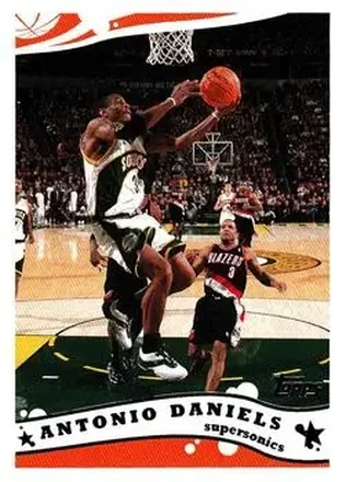 2005-06 Topps #119 - Antonio Daniels - Seattle SuperSonics