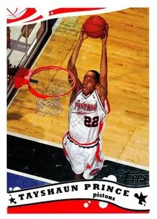 2005-06 Topps #109 - Tayshaun Prince - Detroit Pistons