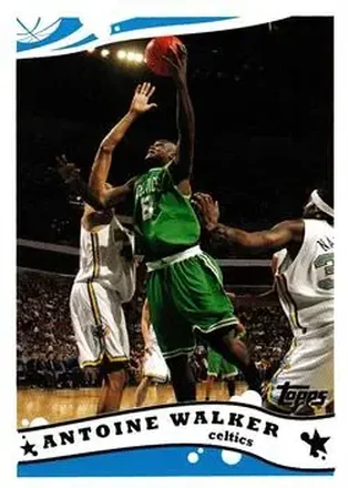 2005-06 Topps #134 - Antoine Walker - Boston Celtics
