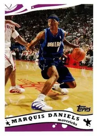 2005-06 Topps #135 - Marquis Daniels - Dallas Mavericks