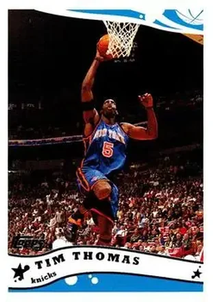 2005-06 Topps #144 - Tim Thomas - New York Knicks