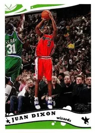 2005-06 Topps #145 - Juan Dixon - Washington Wizards