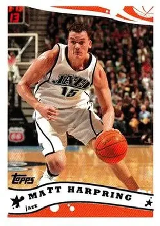 2005-06 Topps #166 - Matt Harpring - Utah Jazz