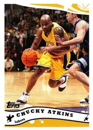 2005-06 Topps #126 - Chucky Atkins - Los Angeles Lakers