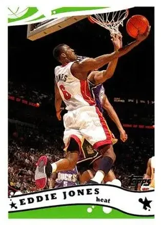 2005-06 Topps #183 - Eddie Jones - Miami Heat