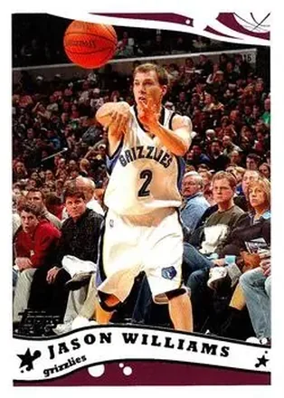 2005-06 Topps #175 - Jason Williams - Memphis Grizzlies