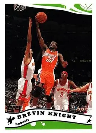 2005-06 Topps #177 - Brevin Knight - Charlotte Bobcats