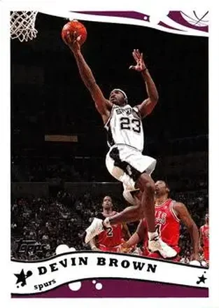 2005-06 Topps #191 - Devin Brown - San Antonio Spurs