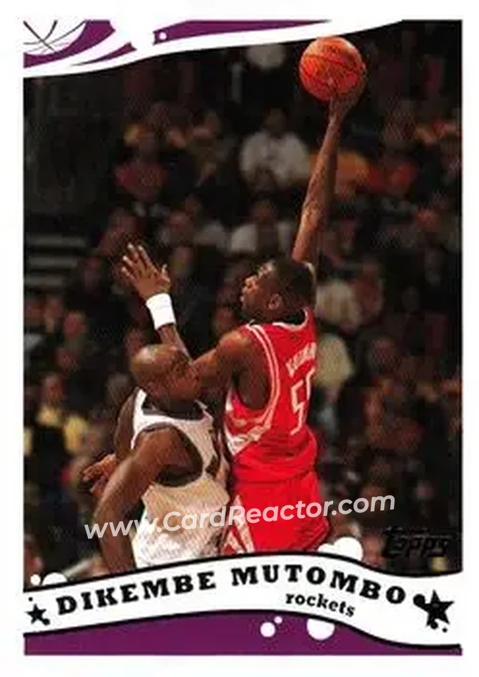 2005-06 Topps #199 - Dikembe Mutombo - Houston Rockets