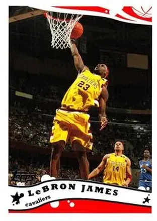 2005-06 Topps #200 - LeBron James - Cleveland Cavaliers