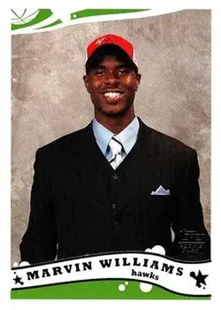 2005-06 Topps #222 - Marvin Williams - Atlanta Hawks