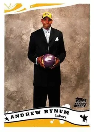 2005-06 Topps #230 - Andrew Bynum - Los Angeles Lakers