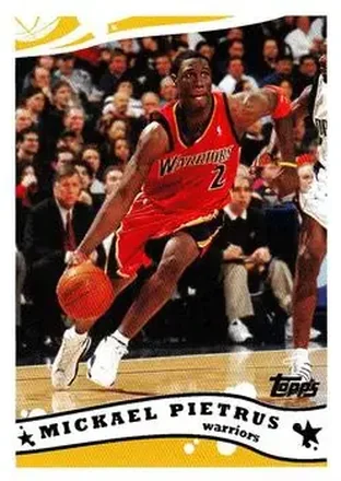 2005-06 Topps #218 - Mickaël Piétrus - Golden State Warriors