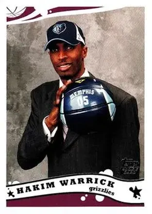 2005-06 Topps #239 - Hakim Warrick - Memphis Grizzlies