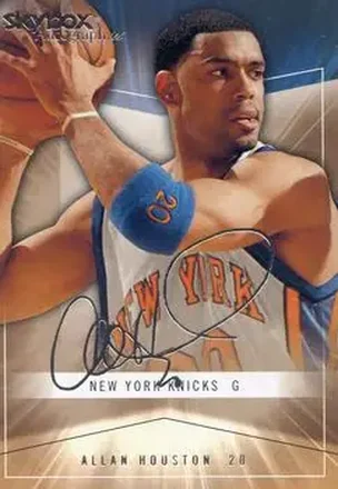 2004-05 SkyBox Autographics #7 - Allan Houston - New York Knicks