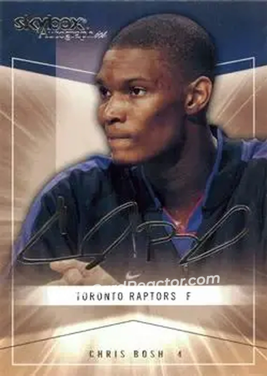 2004-05 SkyBox Autographics #8 - Chris Bosh - Toronto Raptors